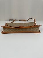 Pochette Céline avec bandoulière Macadam toile beige - Photo 7