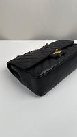Sac Chanel Timeless Medium cuir grainé noir - Photo 9