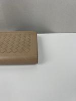 Sac WOC portefeuille bandoulière Bottega Veneta cuir beige intrecciato - Photo 10
